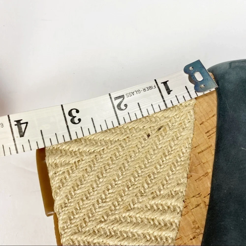Cole Haan Nike Air Open Toe Suede Platform Sandals